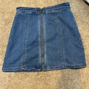 Denim skirt